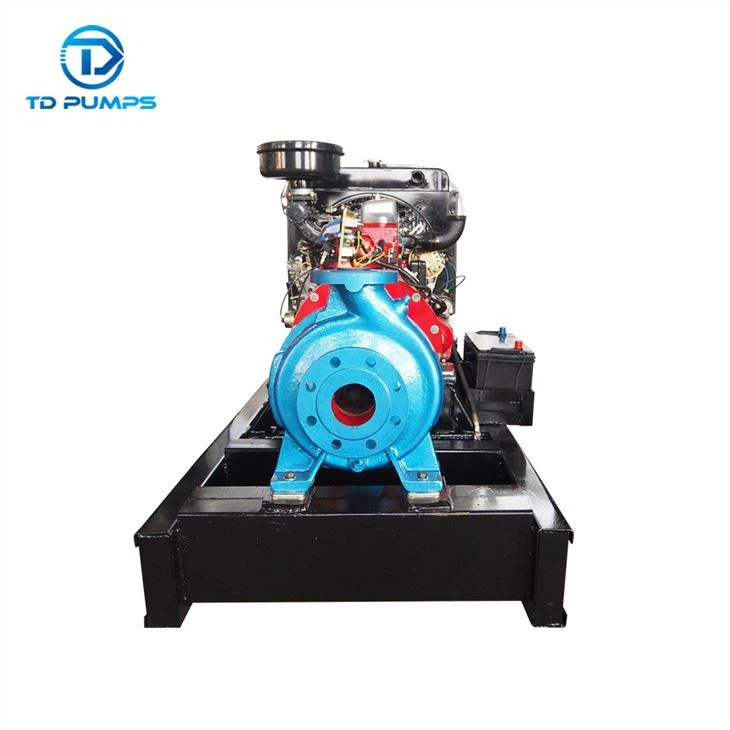 Single Stage Single Suction Multistage Durable Multistage 75hp Centrifugal Diesel Motor Water Pump